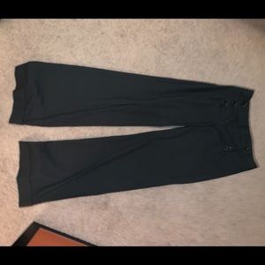 Express suit pant. Black with subtle stripes